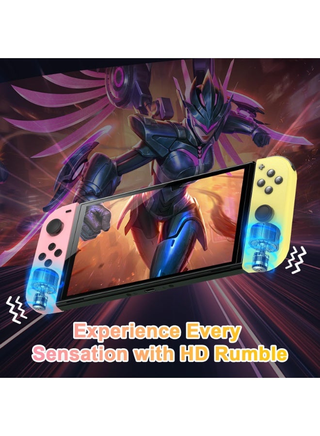 Joy Cons Wireless Controller for Nintendo Switch, L/R Controllers Replacement Compatible with Nintendo Switch - Image 3