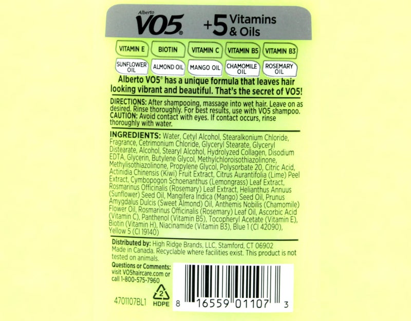 Alberto VO5 Alberto V05 Kiwi Conditioner, 15 Oz - Image 5