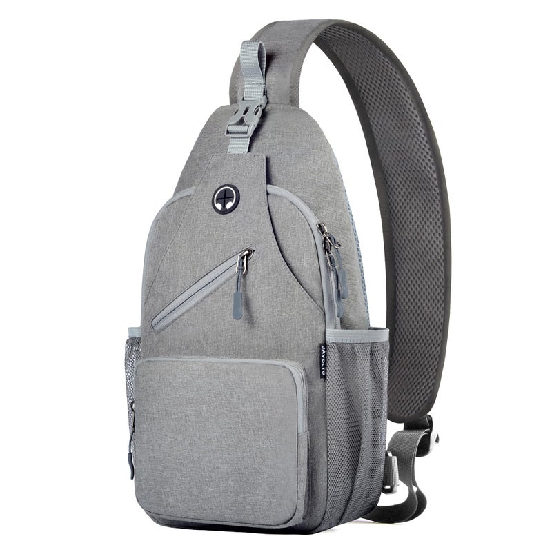 Javolto Sling Bag for Men Crossbody Backpack Small Sling Backpack Mens Shoulder Bag Casual Daypack Hiking Bag for Travel - Image 2