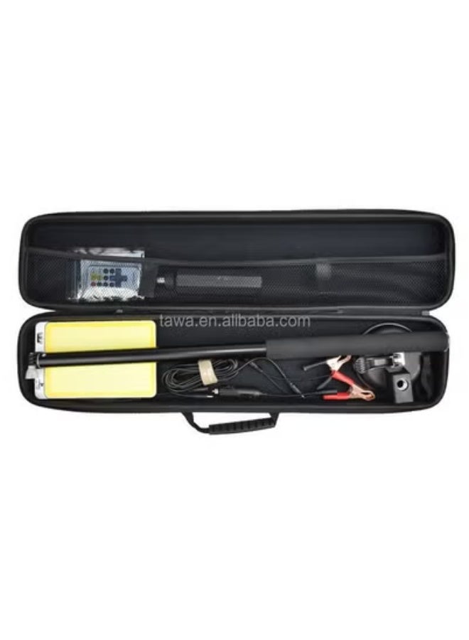 TIGER DC 12V BBQ Night Party Lighting – Portable Outdoor Telescopic Rod Light with Dual White & Yellow LED Colors, Waterproof & Weather-Resistant Camping Light with Adjustable Brightness – Ideal for BBQs, Garden Parties, Camping, Hiking, and All Outdoor Events - Image 3