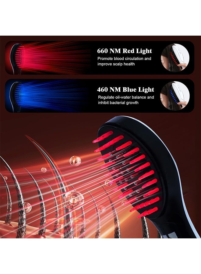 4-in-1 Scalp Massager Comb - Hair Oil Applicator & Scalp Scrubber, Portable for Home & Travel Use, Ideal for Women’s Hair Care - Image 3