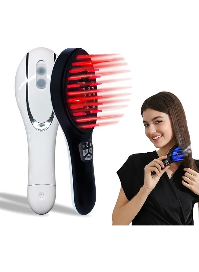4-in-1 Scalp Massager Comb - Hair Oil Applicator & Scalp Scrubber, Portable for Home & Travel Use, Ideal for Women’s Hair Care - Image 1