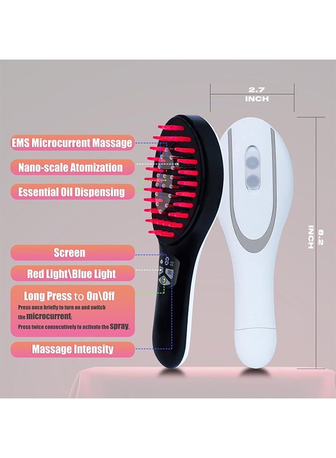 4-in-1 Scalp Massager Comb - Hair Oil Applicator & Scalp Scrubber, Portable for Home & Travel Use, Ideal for Women’s Hair Care - Image 2