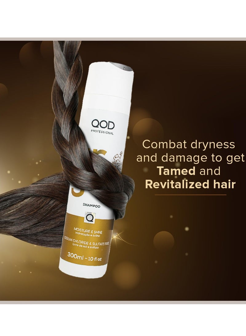 QOD Professional Argan Shampoo Sulphate free Sodium Chloride free - Image 4