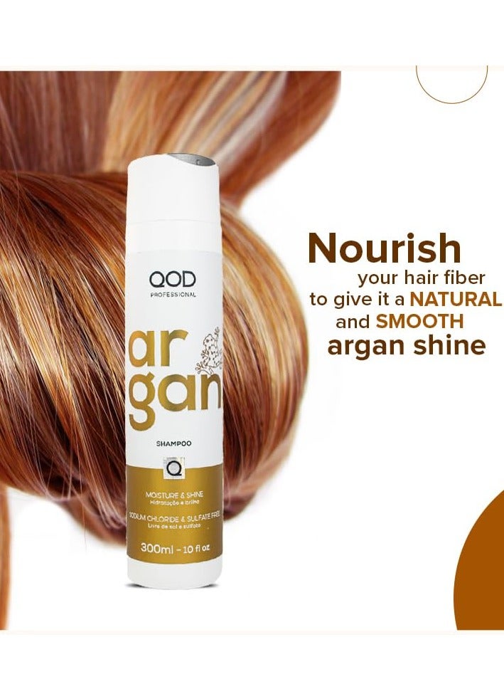 QOD Professional Argan Shampoo Sulphate free Sodium Chloride free - Image 2