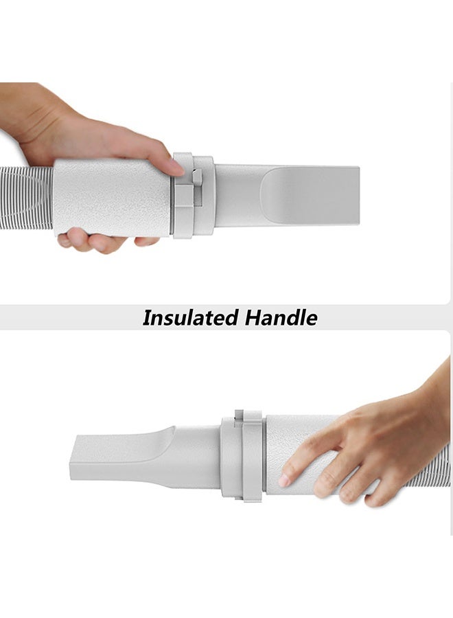 XiuWoo Pet Grooming Blow Dryer, 2200W High Velocity Dryer for Dogs, Force Dryers for Dog Grooming with Adjustable Speed and Temperature Control, Dog Dryer Pet Dryer with 4 Nozzles - Image 4