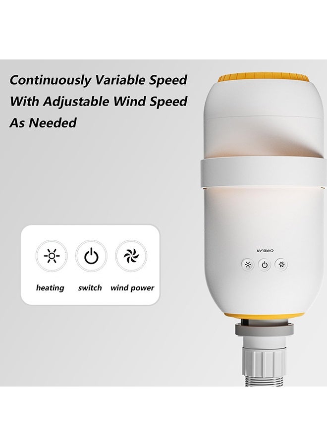 XiuWoo Pet Grooming Blow Dryer, 2200W High Velocity Dryer for Dogs, Force Dryers for Dog Grooming with Adjustable Speed and Temperature Control, Dog Dryer Pet Dryer with 4 Nozzles - Image 3