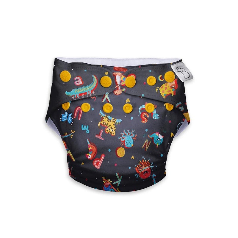 SuperBottoms Swimming Diapers for Babies & Toddlers - Reusable & Adjustable Swim Diapers - Washable Cloth Diapers - Skin Friendly Fabric - Easy to Clean - Fits 3M - 3Y - Image 1