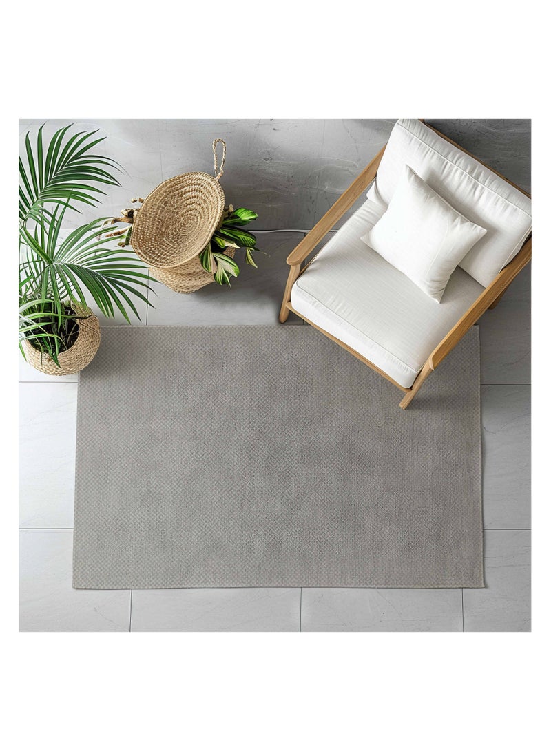 Alkaffary JOAN rug by Alkaffary in a trendy design matches all your carpet décor needs, 0.80x2.50, Grey - Image 1