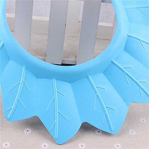 Mezon's Adjustable Flower Shaped Baby Shower Bathing Shampoo Visor Cap Hat Hair Shield - Image 5