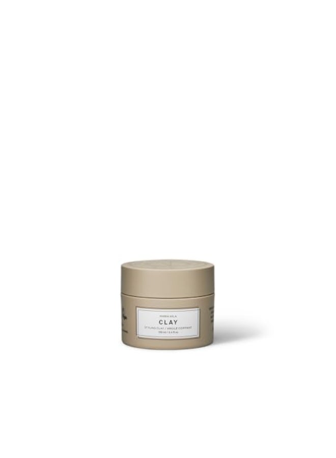 Maria Nila Minerals Clay 34 Fl Oz 100 ml Hold 35 For all Hairstyles Defining Wax Gives Matte Texture 100 Vegan SulfateParaben free - Image 1