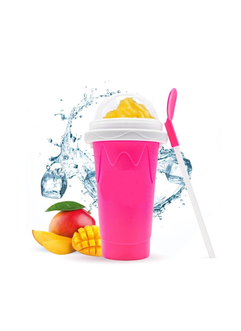 Generic - Frozen Magic Slushy Cup, Smoothie Cups With Lids And Straws - Image 1