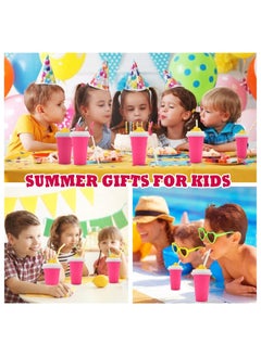 Generic Frozen Magic Slushy Cup, Smoothie Cups With Lids And Straws  - Image 5