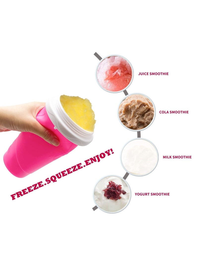 Generic - Frozen Magic Slushy Cup, Smoothie Cups With Lids And Straws - Image 1