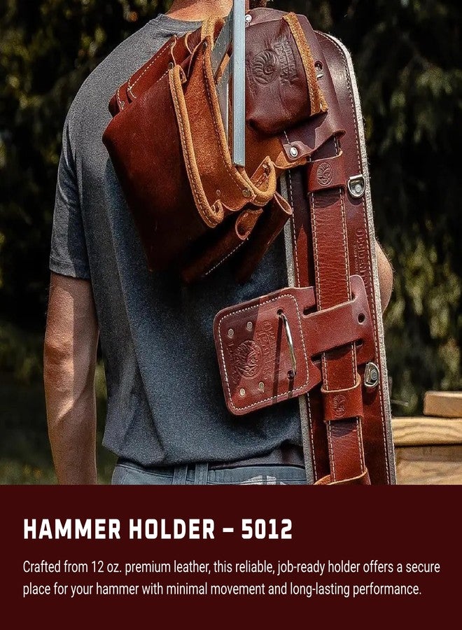 Occidental Leather حامل مطرقة جلدي غربي، أحمر أوكسي - صنع في الولايات المتحدة الأمريكية - Image 2