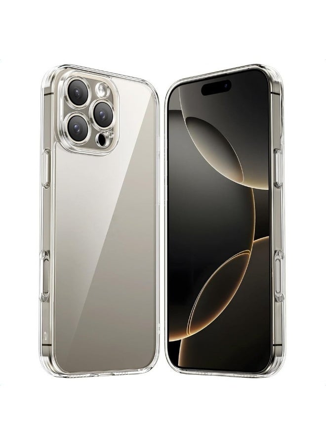 2 Pack Case for IPhone 16 Pro Max Clear Cover [MIL-Grade Protection] [Revolutionary ICrystal Tech] Anti-Scratch Air-Guard Corners Ultra Slim Transparent For IPhone 16 Pro Max 6.9 - Image 1