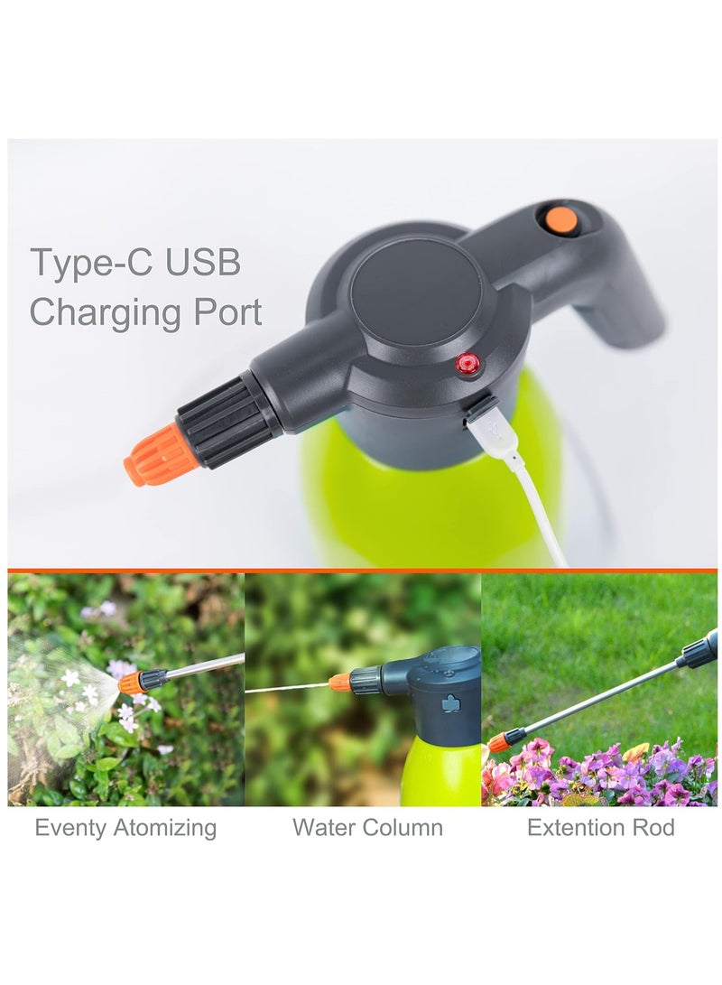 Excefore ES2-PRO Electric Spray Bottle 2L/0.5Gallon, Rechargeable Battery Powered Sprayer Spray 60 Bottles On a Single Charge, Automatic Plant Mister，Pump Sprayer,Indoor Watering Can For Plants  - Image 3