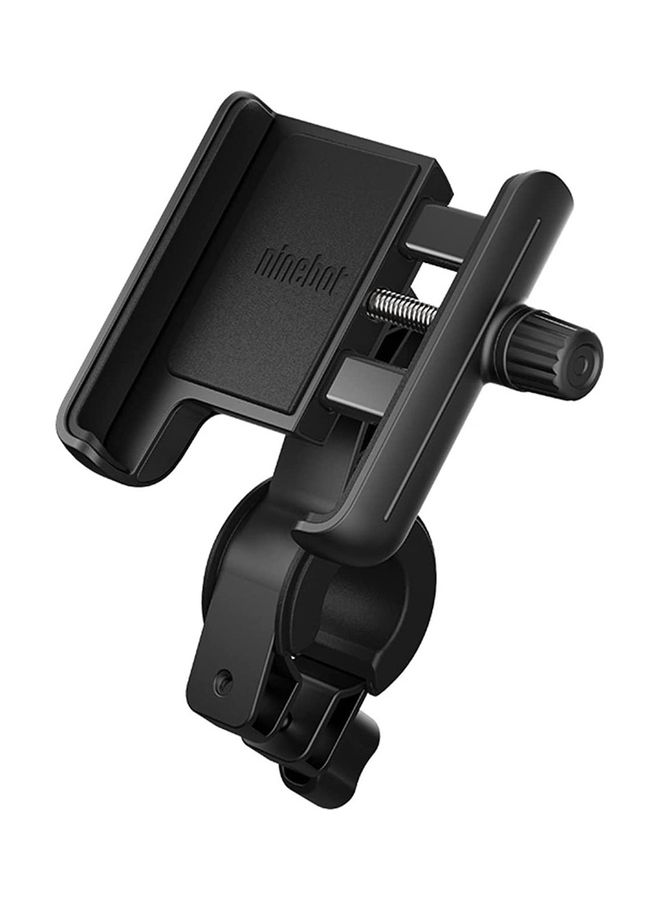 Ninebot Phone Mount, Adjustable Electric Scooter eMoped Bicycle Handlebar Phone Holder, Fits All iPhone's, 12, 11, X, iPhone 8, All Samsung Galaxy, Holds Any Phone 4-6.5 inches Cellphone - Image 1