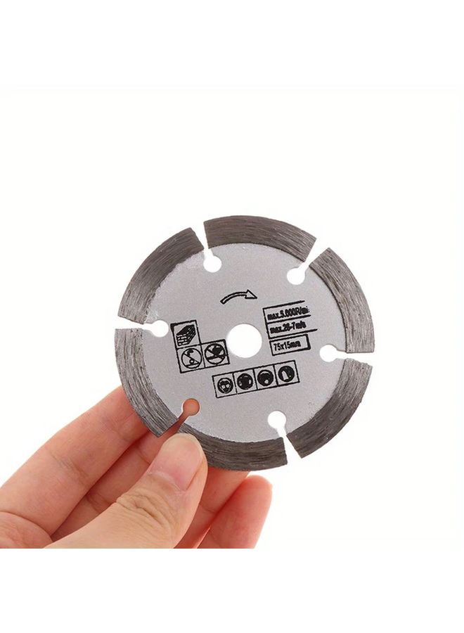 3 Inch Diamond Stone Disc 75mm Metal Core Ceramic Blade 40 60 80 Grit For Concrete Marble Wheel 1pc - Image 1