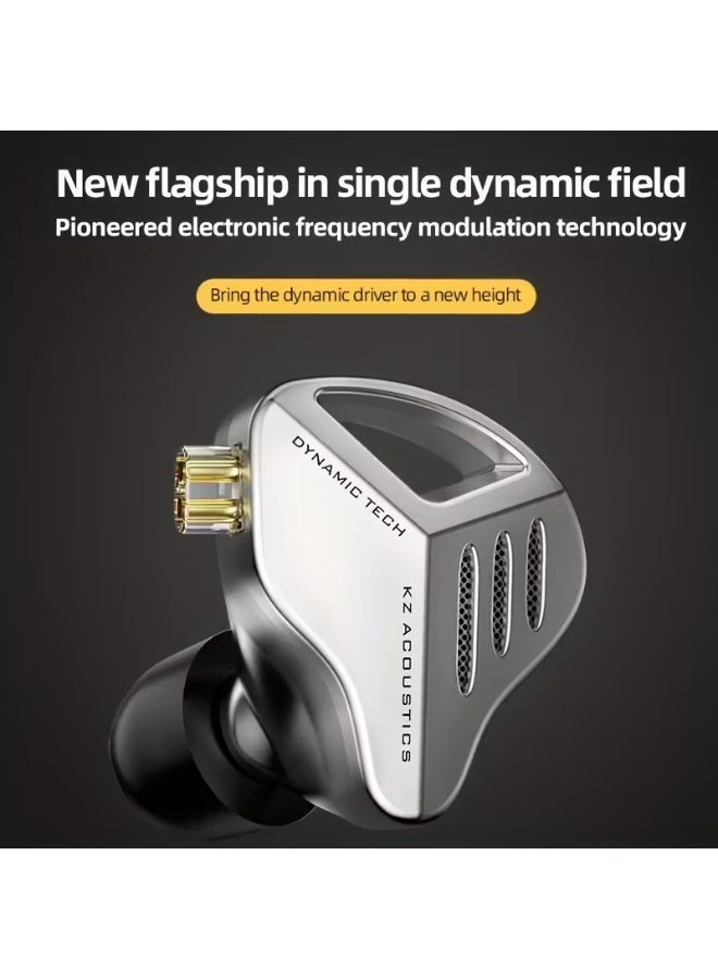 Linsoul KZ ZVX In-ear Monitoring Earphones With 10mm Dual-chamber Linear Dynamic Drivers, Professional Noise-isolating Earphones, Golden Housing, 2-pin Detachable Cable, Suitable For Audiophiles And Musicians - Image 5