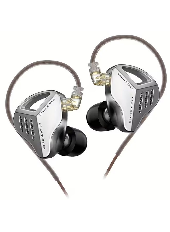 Linsoul KZ ZVX In-ear Monitoring Earphones With 10mm Dual-chamber Linear Dynamic Drivers, Professional Noise-isolating Earphones, Golden Housing, 2-pin Detachable Cable, Suitable For Audiophiles And Musicians - Image 1