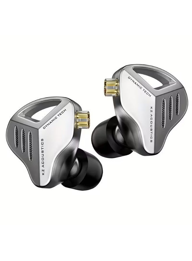 KZ Wired in Ear Earphones Dynamic HIFI Bass Earbuds Metal Monitor Headphones Sport Noise Cancelling Headsets - Image 1