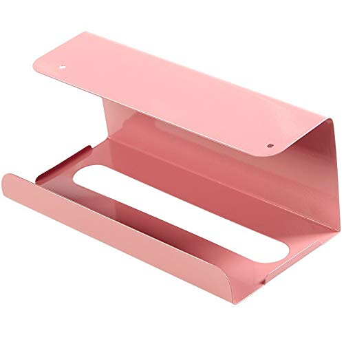 Home-Cloud Home Cloud Tissue Holder Stainless SteelToilet Paper Holder Wall Mounted Light Weight Beautiful Decorative Designed with Colors Option for Kitchen Bathroom Office 1pc Size10Hx12Wx27L Pink - Image 2