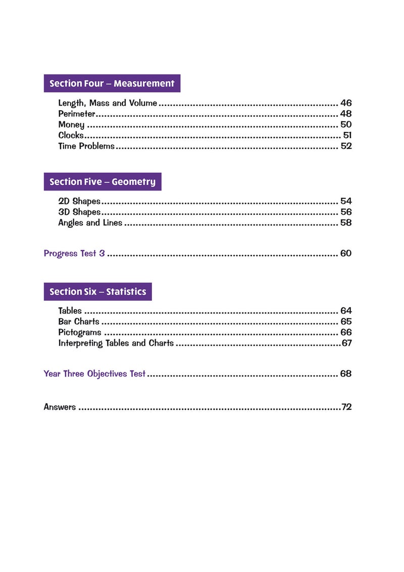 KS2 Maths Year 3 Targeted Question Book - Image 2