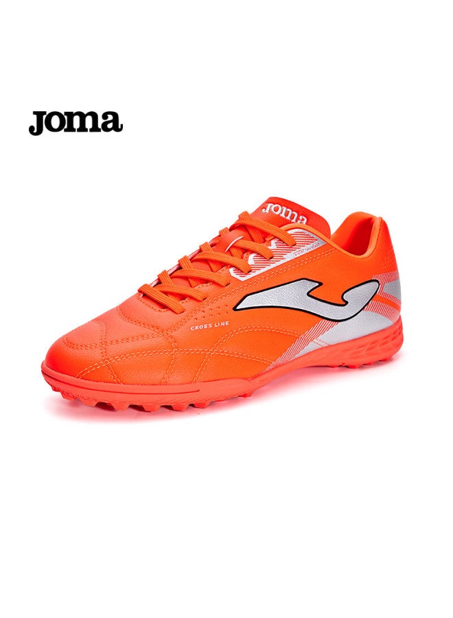 Joma أحذية كرة القدم جومّا للرجال Tf برتقالية مقاس 40 غير قابلة للانزلاق متينة قابلة للتنفس احترافية للمباريات والتدريب - Image 2