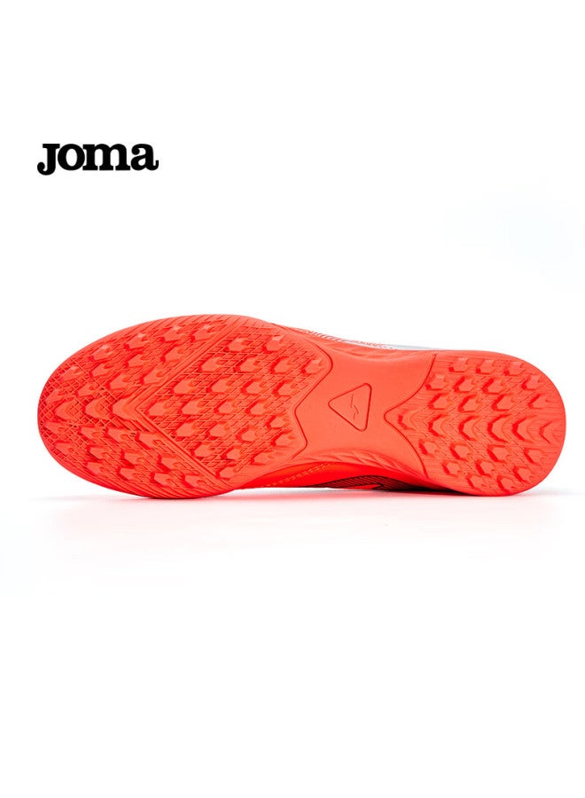 Joma أحذية كرة القدم جومّا للرجال Tf برتقالية مقاس 40 غير قابلة للانزلاق متينة قابلة للتنفس احترافية للمباريات والتدريب - Image 4