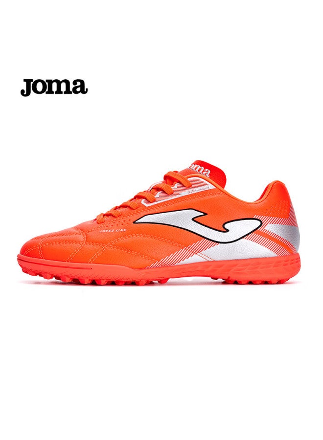 Joma أحذية كرة القدم جومّا للرجال Tf برتقالية مقاس 40 غير قابلة للانزلاق متينة قابلة للتنفس احترافية للمباريات والتدريب - Image 1