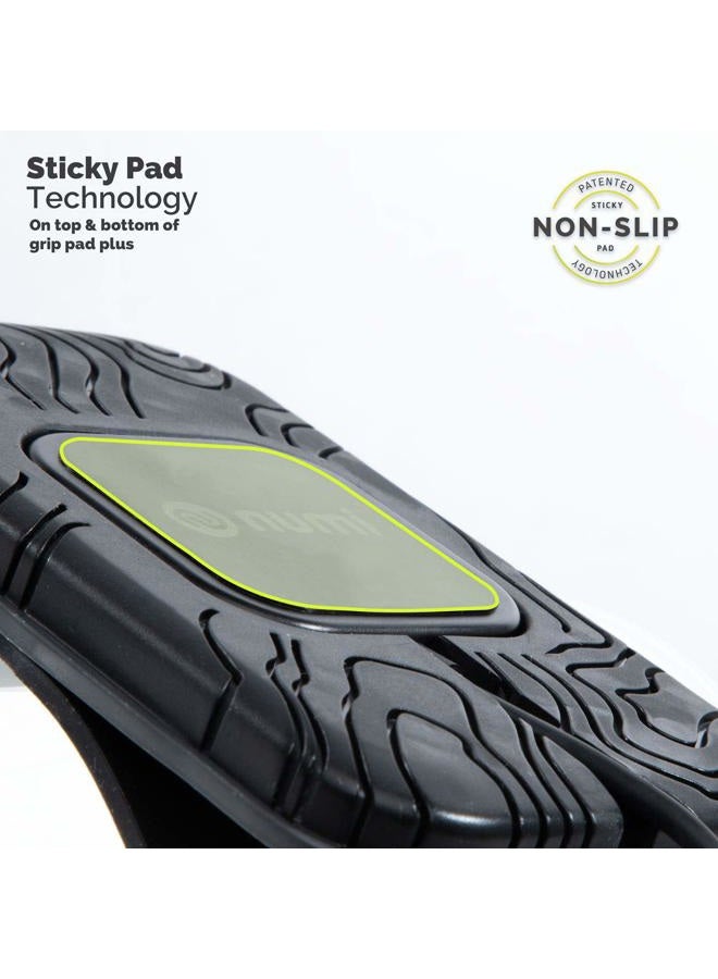Numi 10 W Fast Charge Wireless Charging Grip Pad Plus - Wireless Car Charger and Phone Holder for Car - Qi Wireless Charger Sticks to All Automotive Dashboards – Simplest Car Phone Mount Available (Black) - Image 2