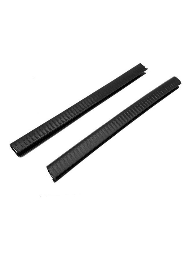 NIBEMINENT 2Pcs Scratchproof Longboard Protect Anti Collision Strips Skateboard Bumpers 0.23kg  - Image 1