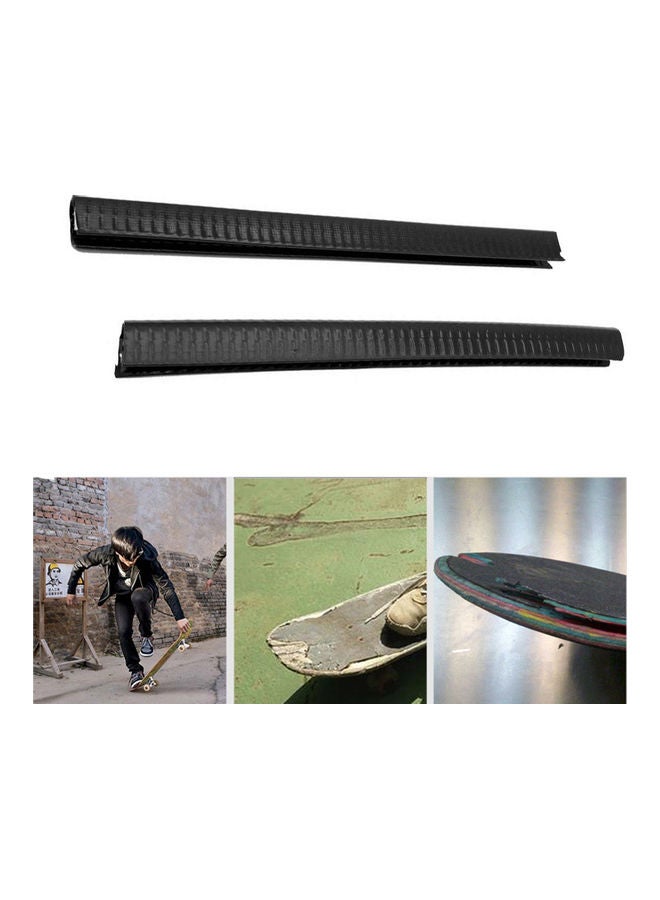 NIBEMINENT 2Pcs Scratchproof Longboard Protect Anti Collision Strips Skateboard Bumpers 0.23kg  - Image 3