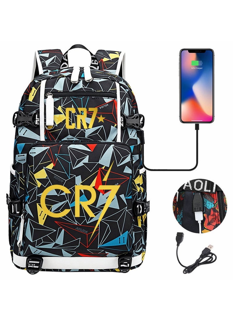 CR7 New Printed Backpack