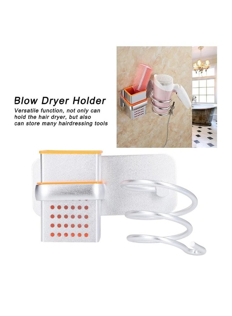 DARIYAH Hair Tool Holder Blow Dryer Holder Wall Mount Universal Size Versatile Function Wall Mounted for Hair Salon for Shower Room - Image 1