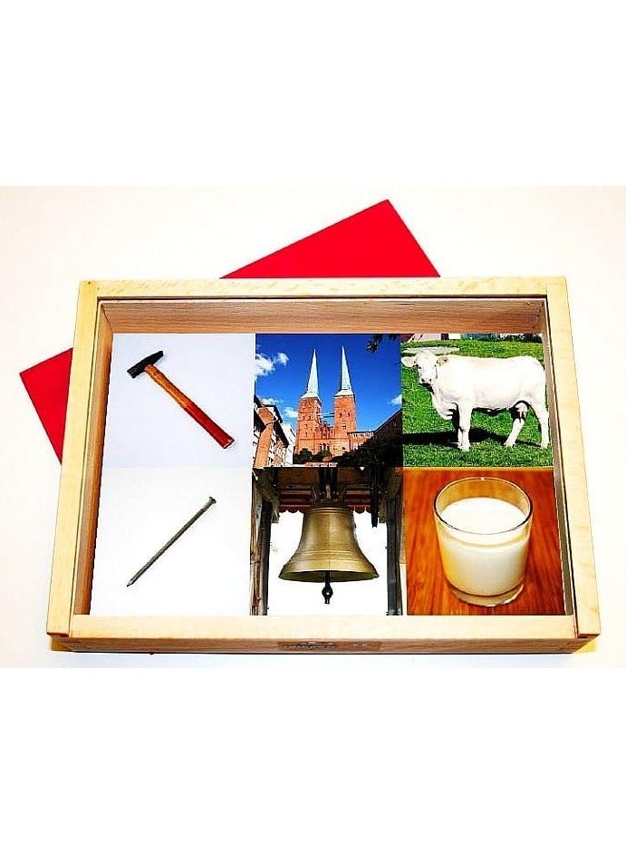 Educo What Goes Together: Tactile Matching Game - 18 Pairs Memo Board for Visually Impaired Children - Image 1