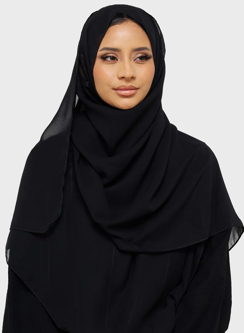 Khizana Abaya with Skirt Set & Sheila