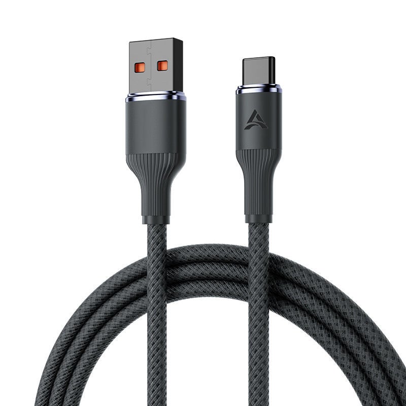 Braided 120W Super Fast Charging Typec Charging Line 6A for Huawei mate60pro Flash Charging Data Line Cross Border 25cm - Image 5
