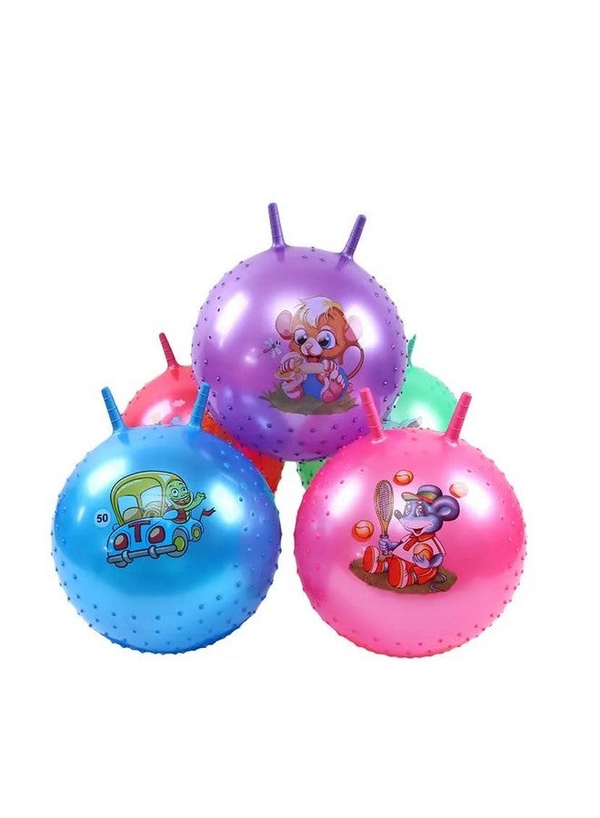 Chocozone Hopper Ball Toys for Kids Bouncing Ball Toys for 3+ Year Old Boys & Girls Random Design (45cm (3+ Years)) - Image 1