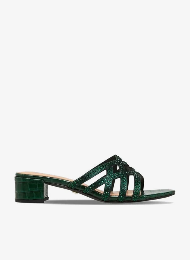 سيليست Women Block Heel Sandals Ramadan Collections