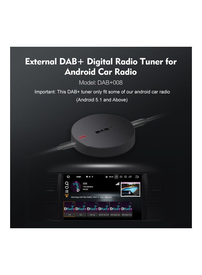 NIBEMINENT Digital Audio Broadcasting Receiver Box V6370R-V Red  - Image 4
