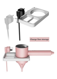 Oasisgalore Blower Holder for Wall Flat Iron Holder Hairdryer Stand Holder  - Image 4