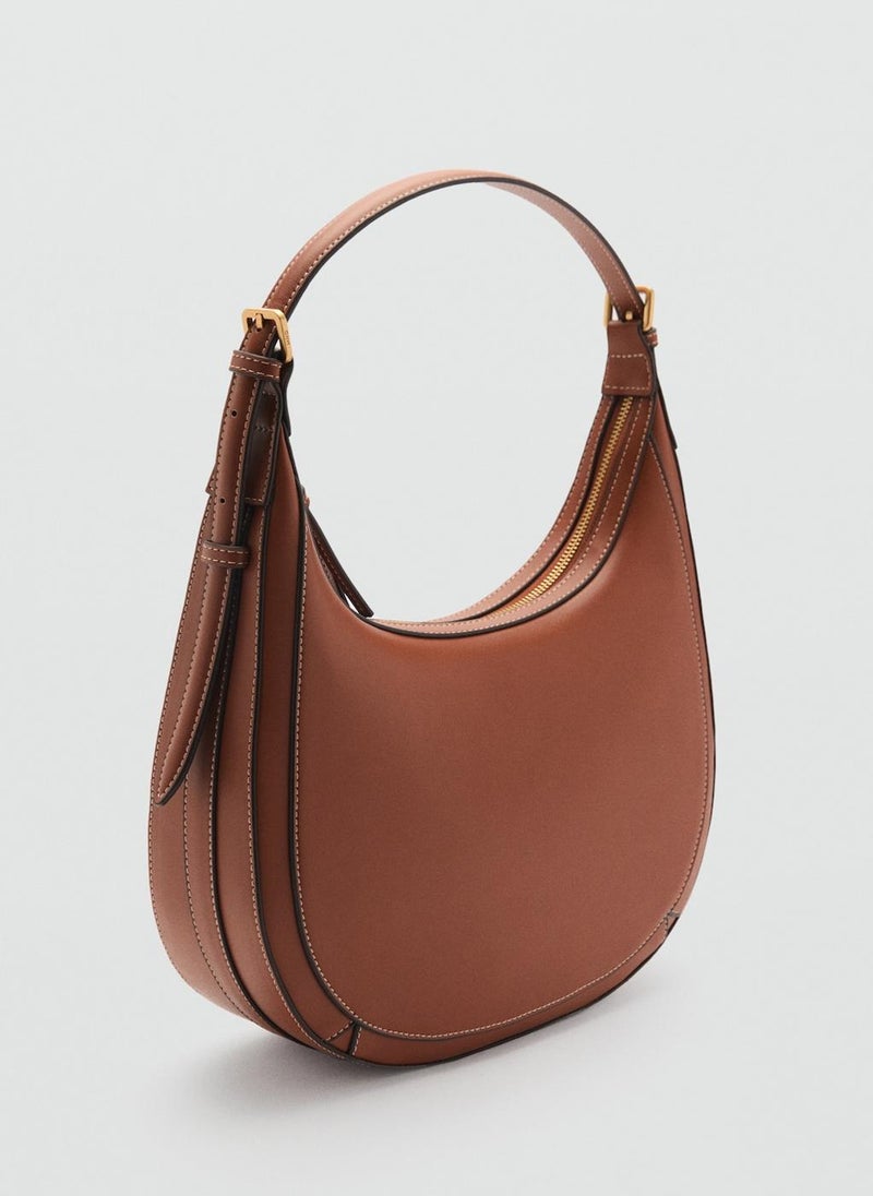 MANGO Oval Shoulder Bag  - Image 2