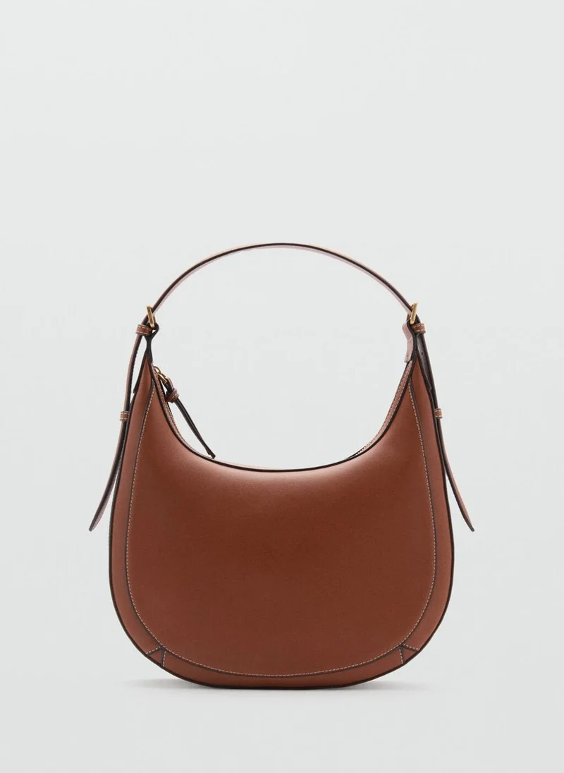 مانجو Oval Shoulder Bag
