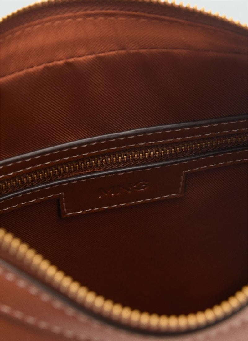 MANGO Oval Shoulder Bag  - Image 5