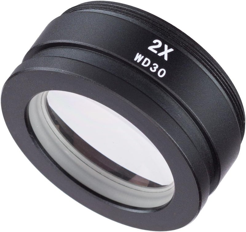 AmScope SM20 2X Barlow Lens For SM and SW Stereo Microscopes 48mm - Image 4
