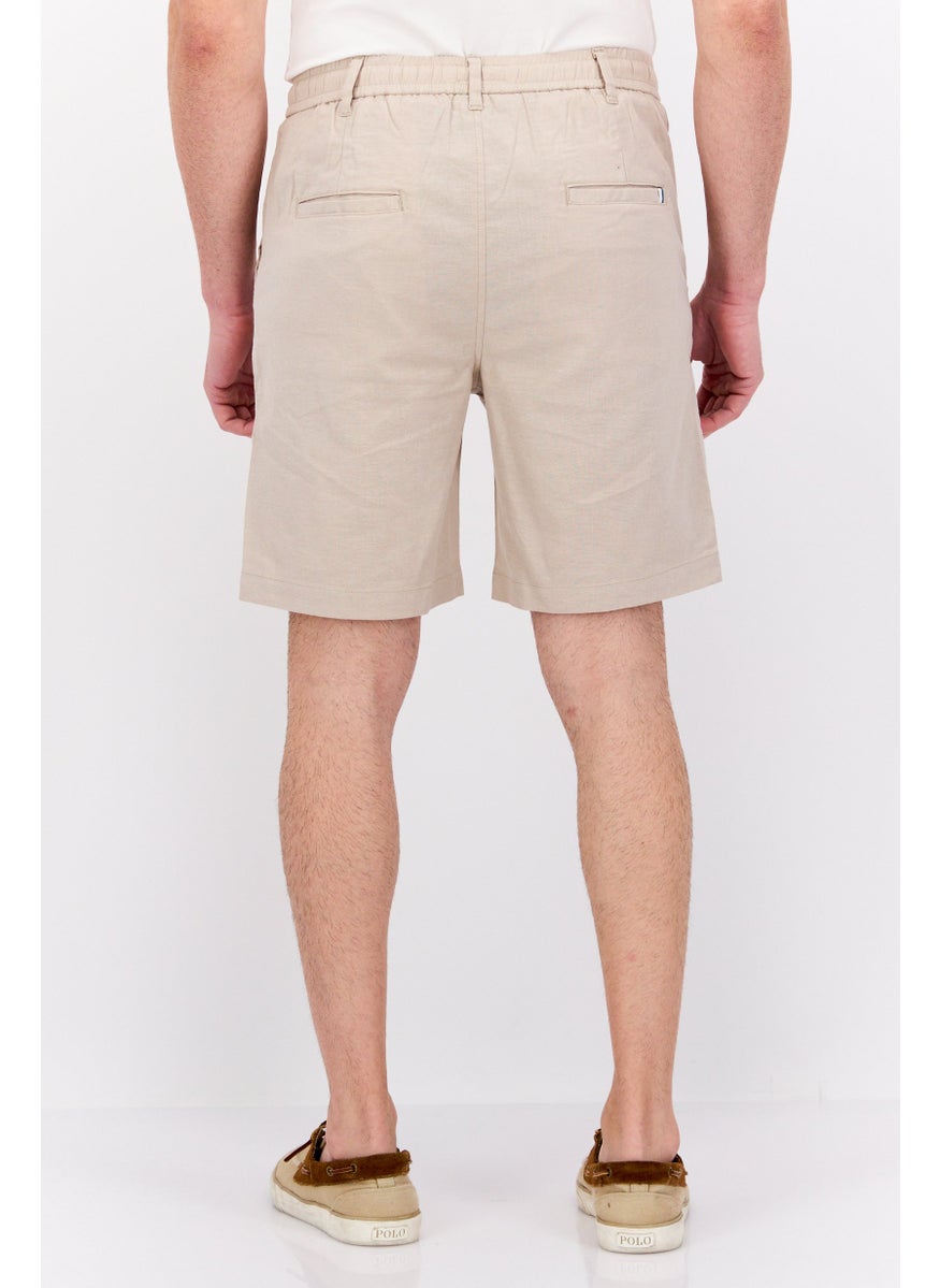 Men Solid Basic Shorts, Light Tan - pzsku/Z42533112122EB0633FBAZ/45/_/1737641947/625e910a-77e7-4357-a543-b17f0115adfe