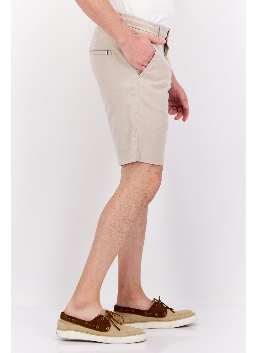 Men Solid Basic Shorts, Light Tan - pzsku/Z42533112122EB0633FBAZ/45/_/1737641952/2a3059a8-df2a-41ed-a5e0-c22ebf28fef8