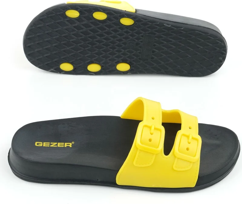 جيزر Summer Women's Double Buckle Wet Floor Slippers